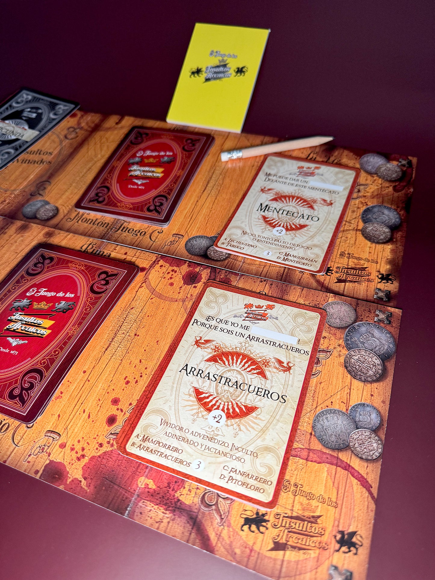 El Juego de los Insultos Arcaicos