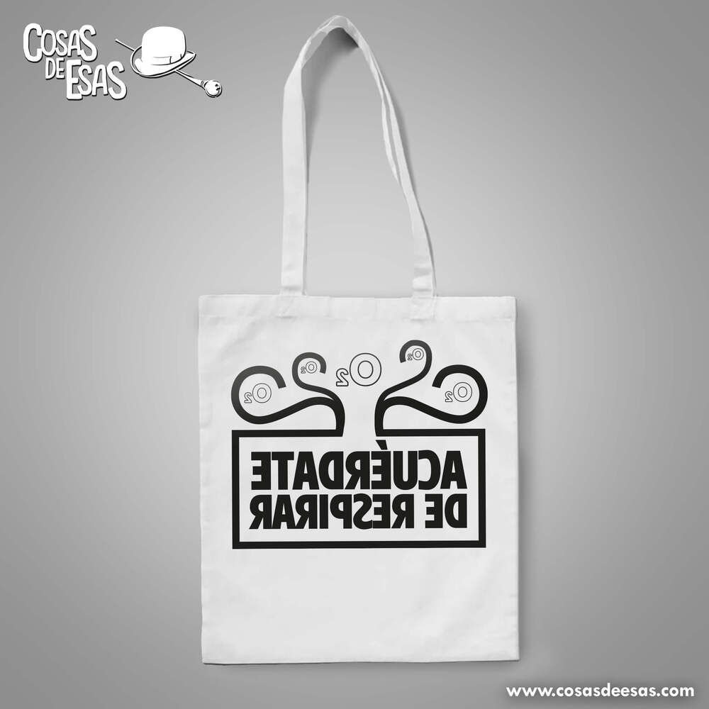 Acuérdate de respirar Tote Bag