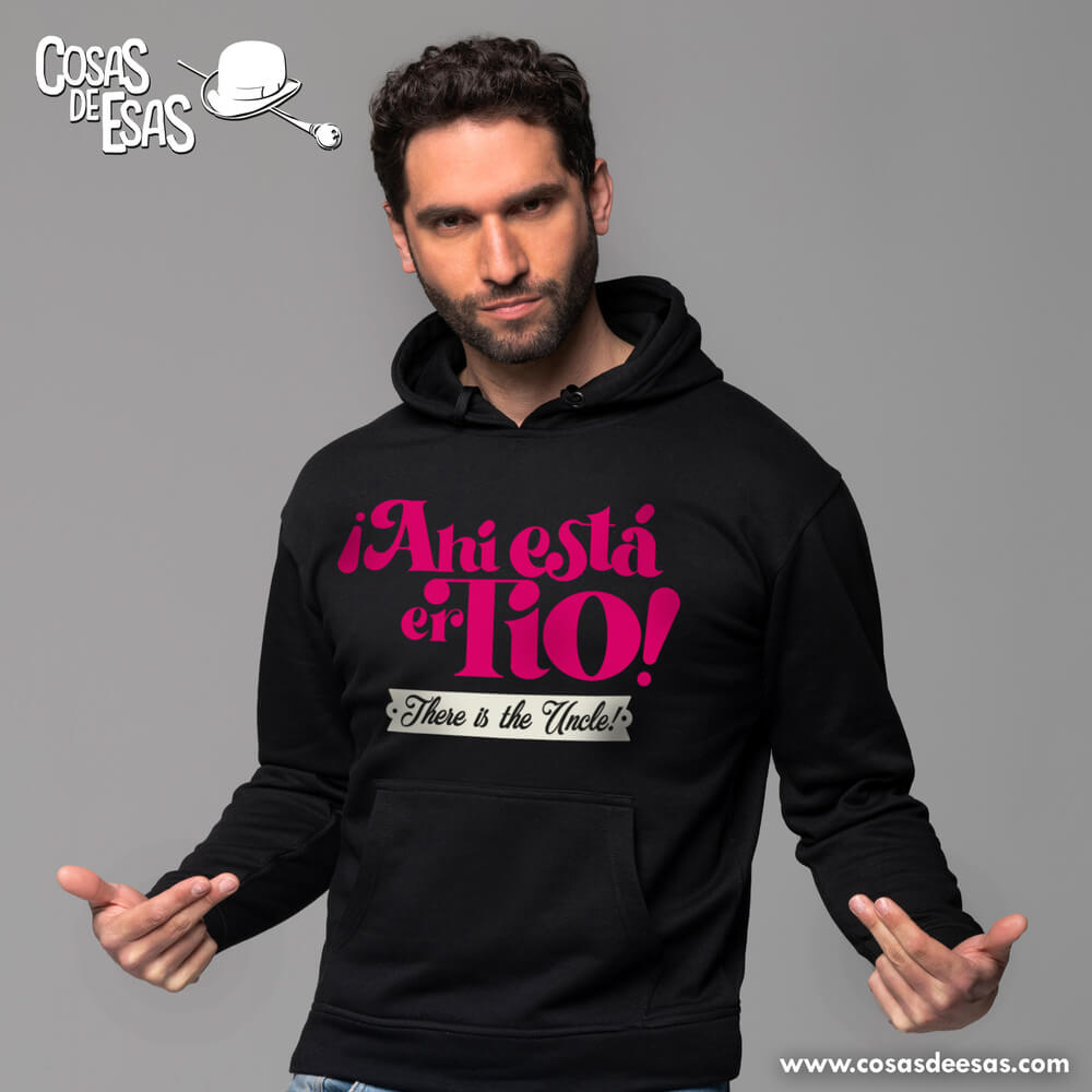 ¡Ahí está er tío! Hoodie de hombre