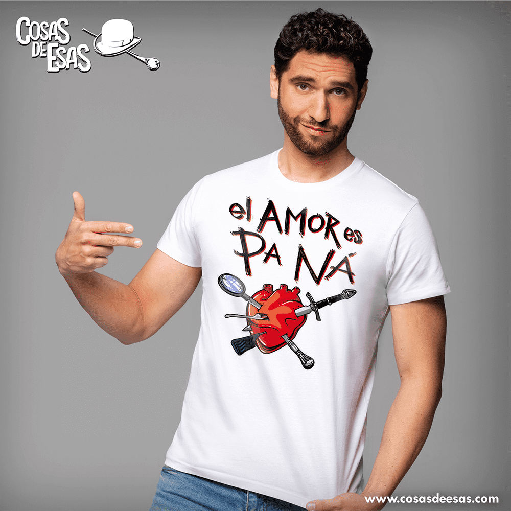 El amor es pa ná Camiseta de hombre