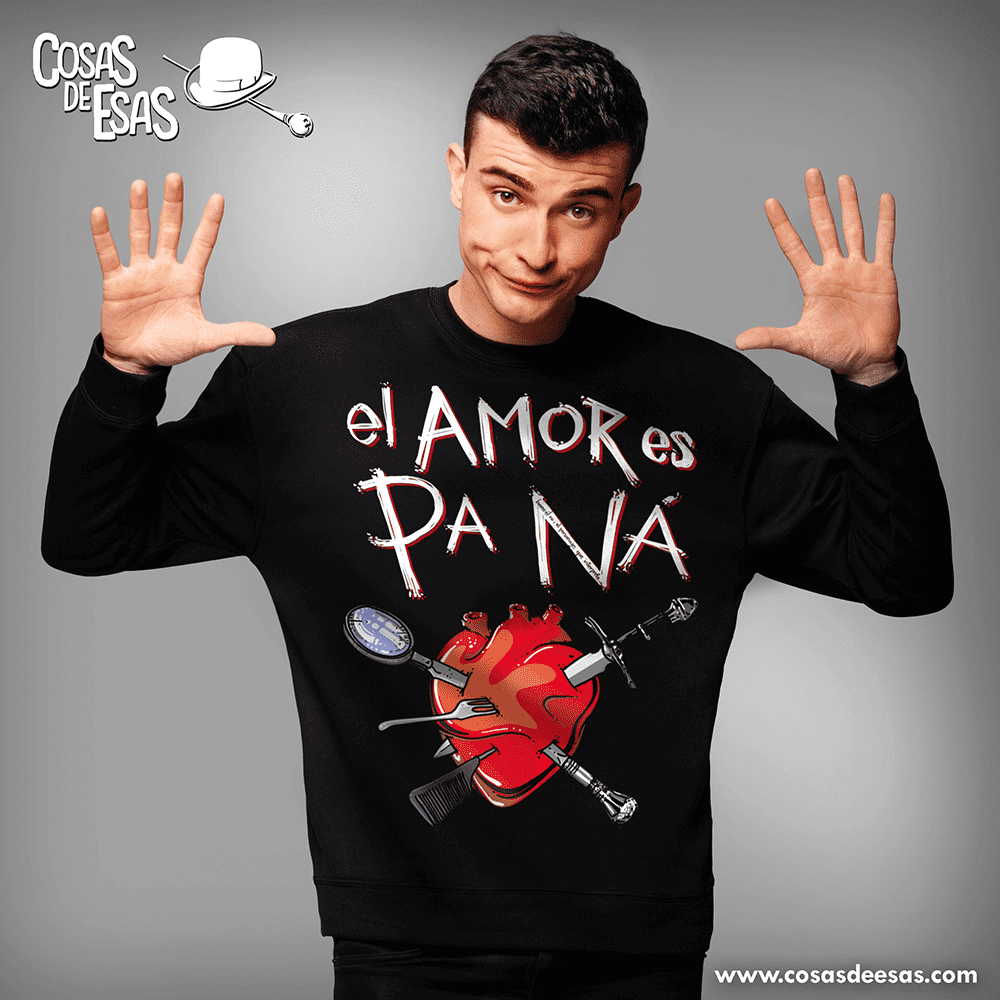 El amor es pa ná Sudadera hombre