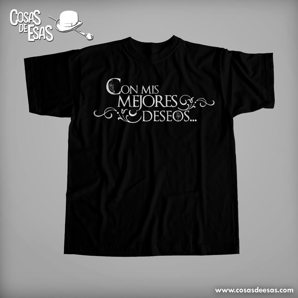 Con mis mejores deseos... Camiseta de hombre