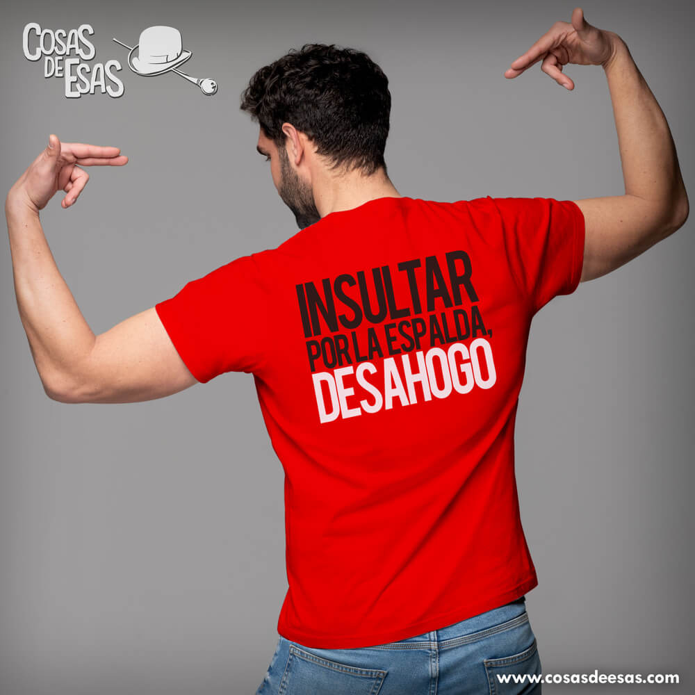 Insultar a la cara... Camiseta de hombre
