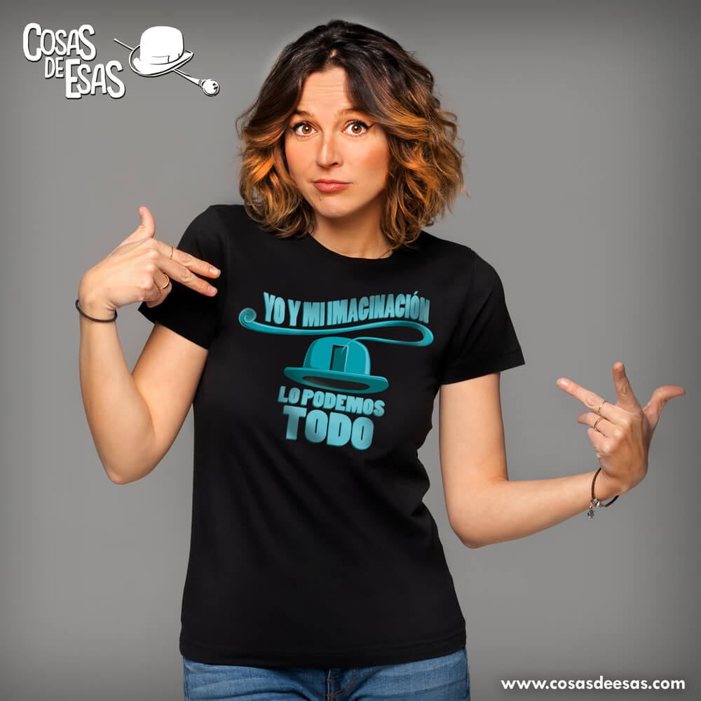 Yo y mi imaginación Camiseta de mujer