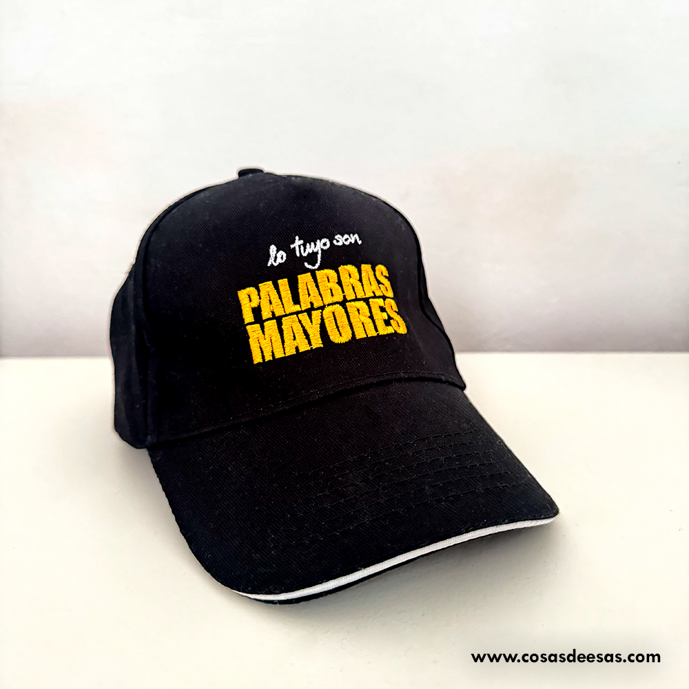 Gorra Palabras Mayores