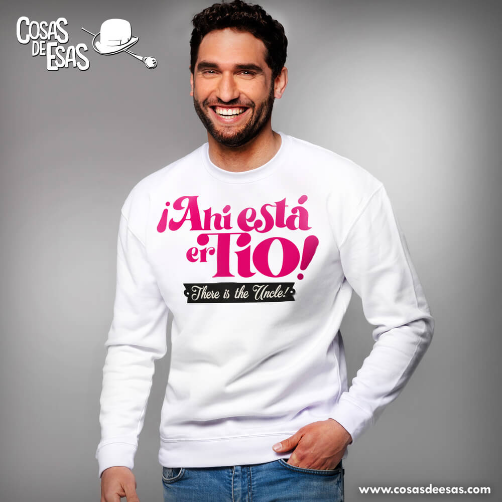 ¡Ahí está er tío! Sudadera hombre
