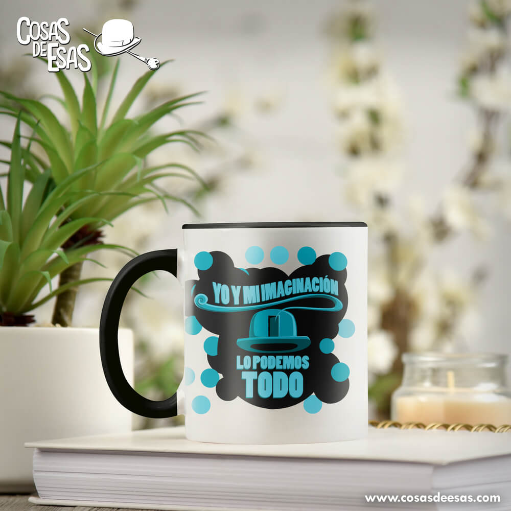 Yo y mi imaginación Taza