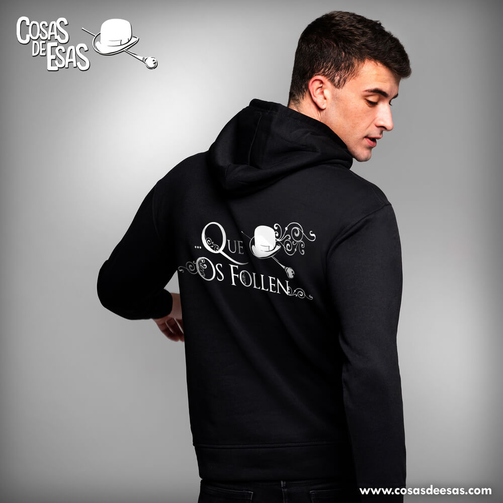 Con mis mejores deseos... Hoodie de hombre