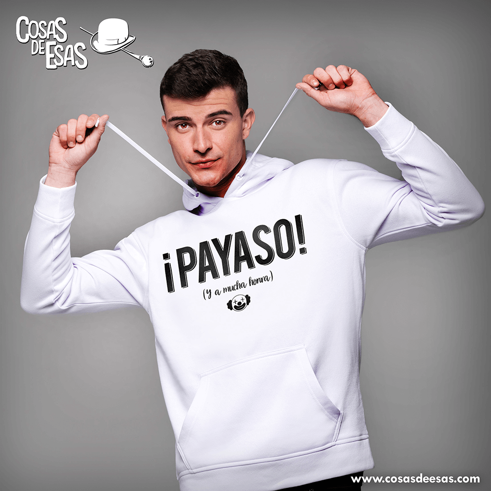 Payaso Hoodie de hombre