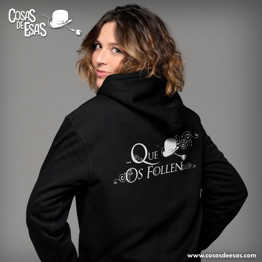 Con mis mejores deseos... Hoodie de mujer