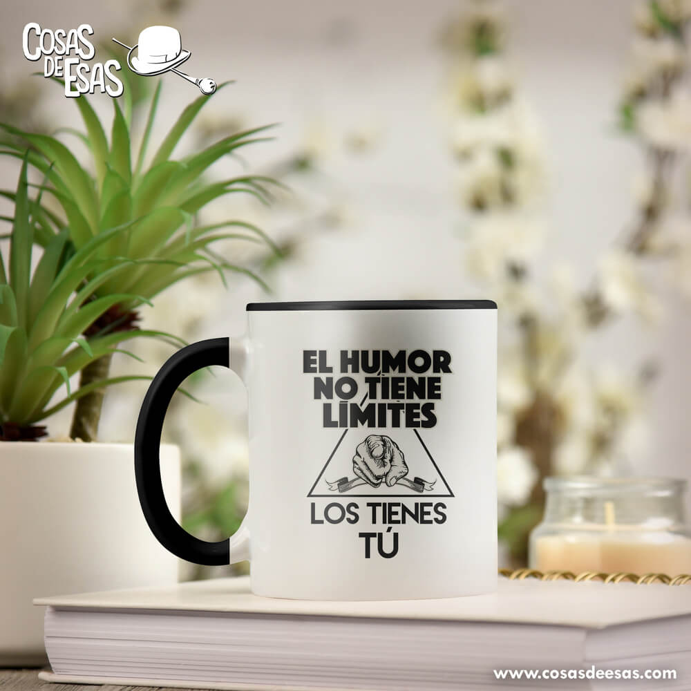 El humor no tiene límites Taza