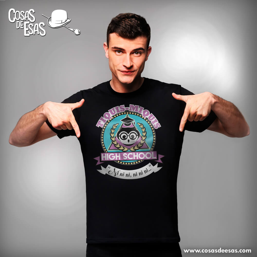 Tiquis Miquis High School Camiseta de hombre
