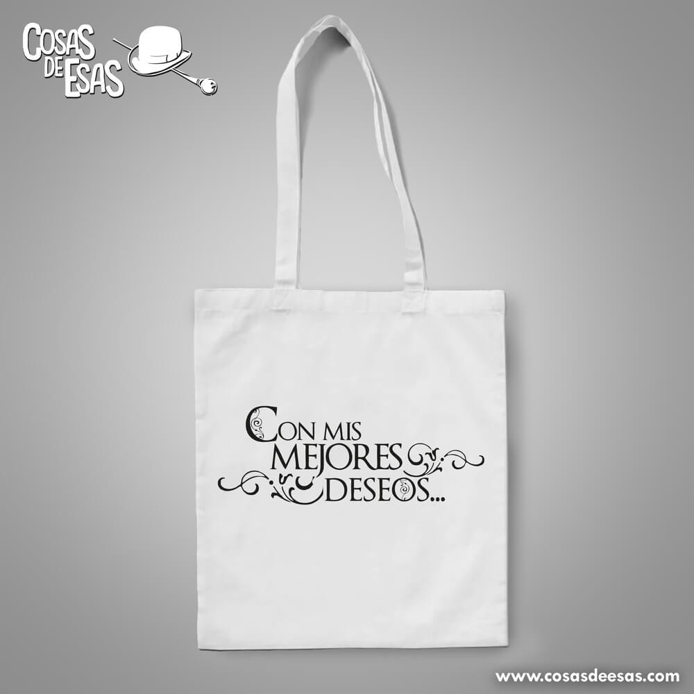 Con mis mejores deseos... Tote Bag