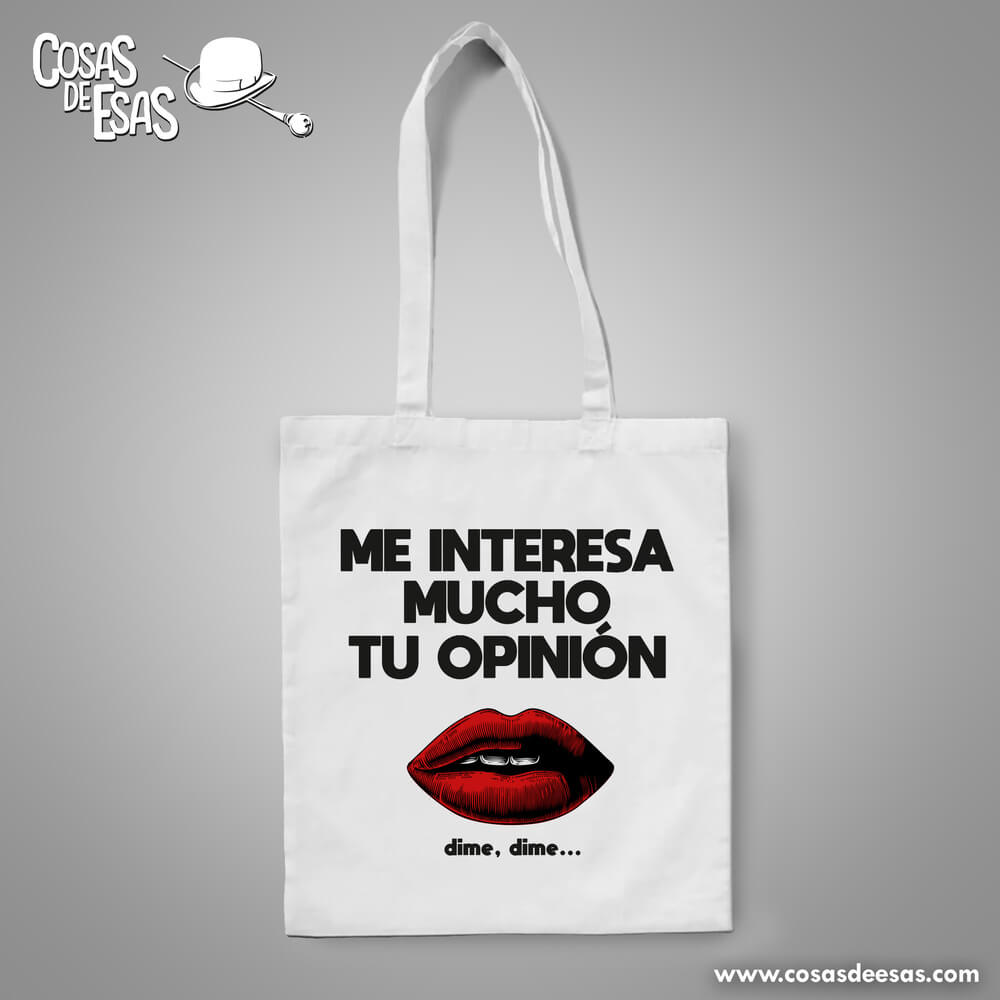 Me interesa mucho tu opinión