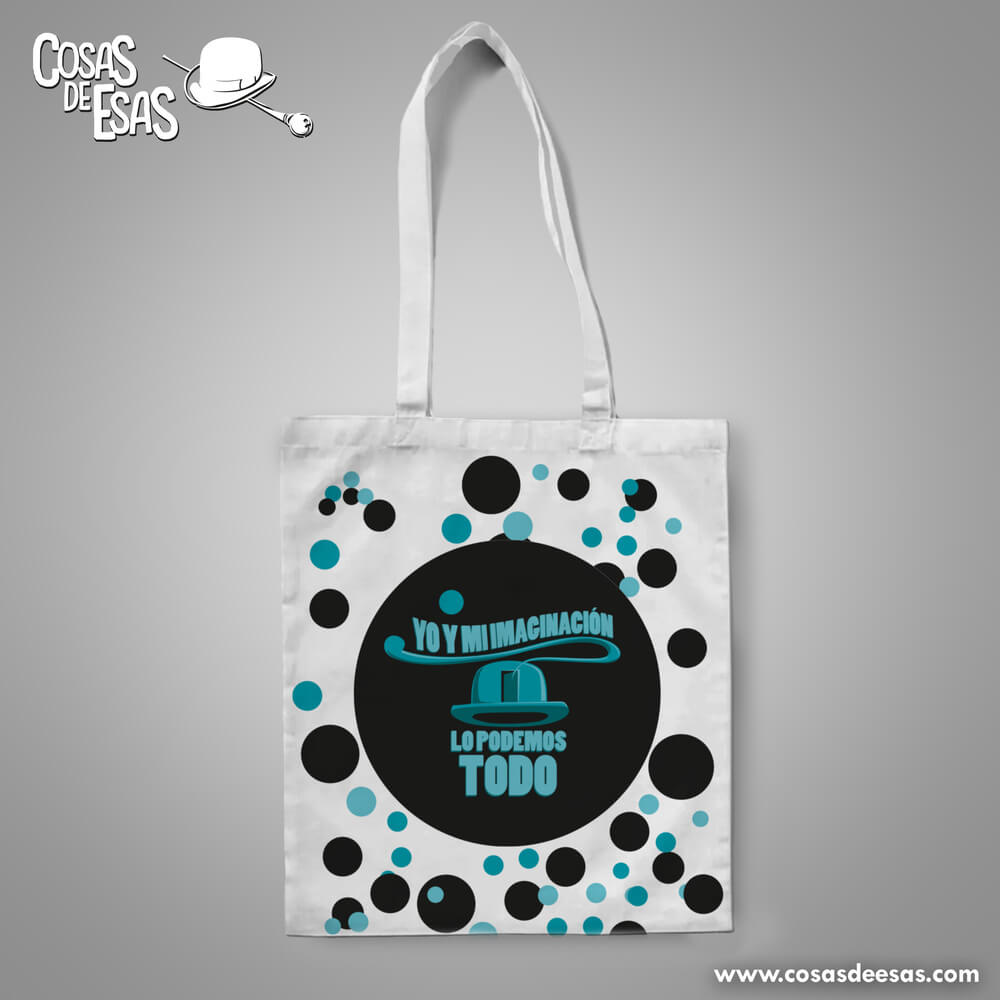Yo y mi imaginación Tote Bag