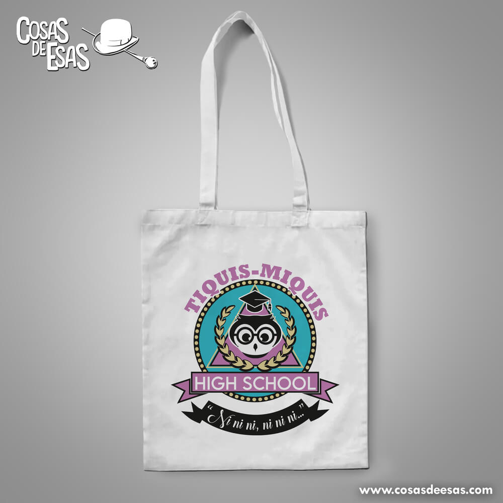 Tiquis Miquis High School Tote Bag