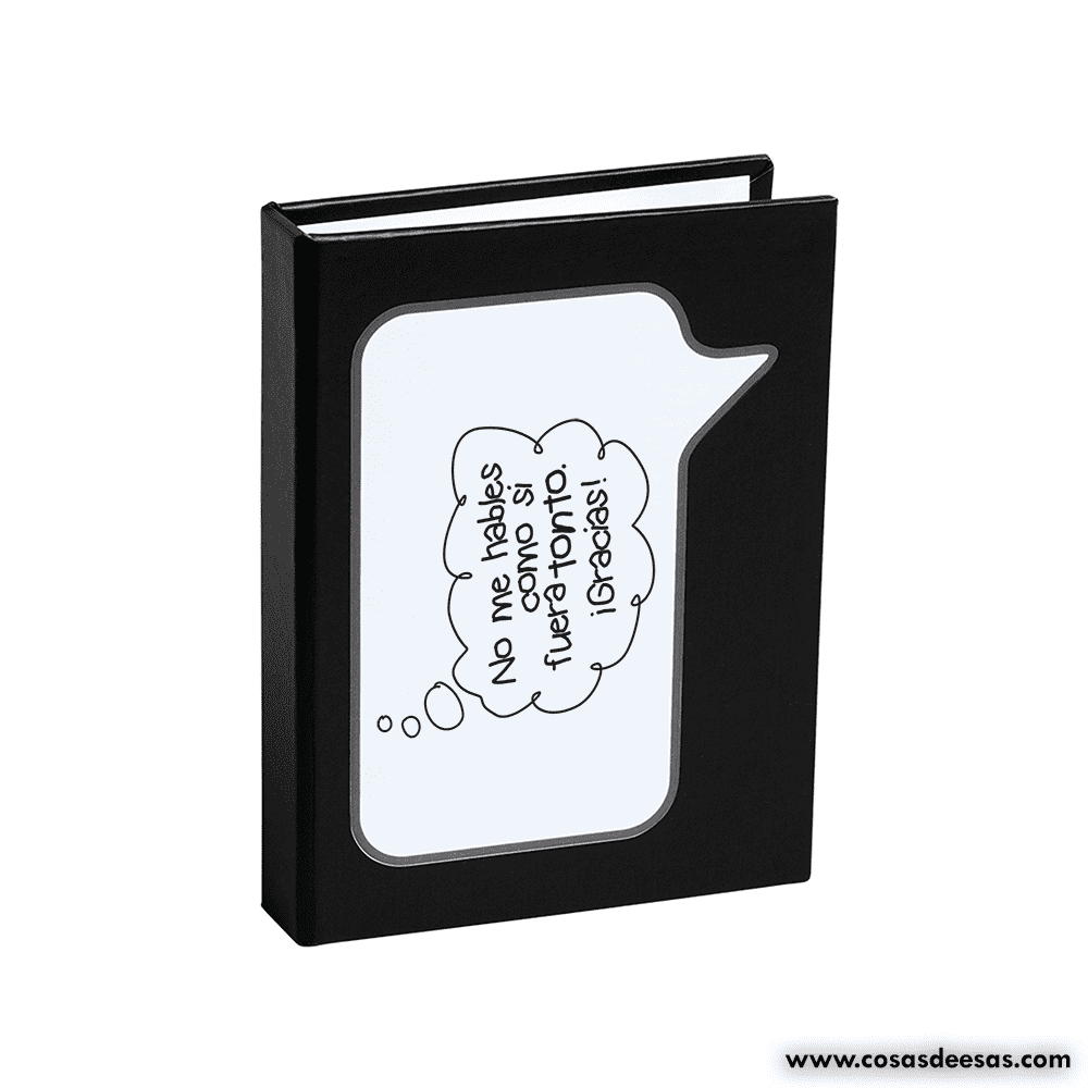 No me hables como si fuera tonto