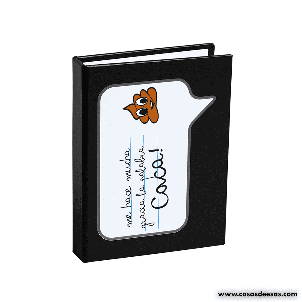 Me hace mucha gracia la palabra ¡caca! Libreta de adhesivos