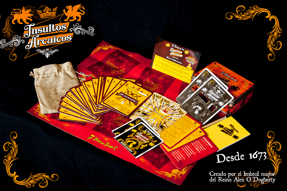 Promo Juego de los Insultos Arcaicos + Camiseta Zurcefrenillos
