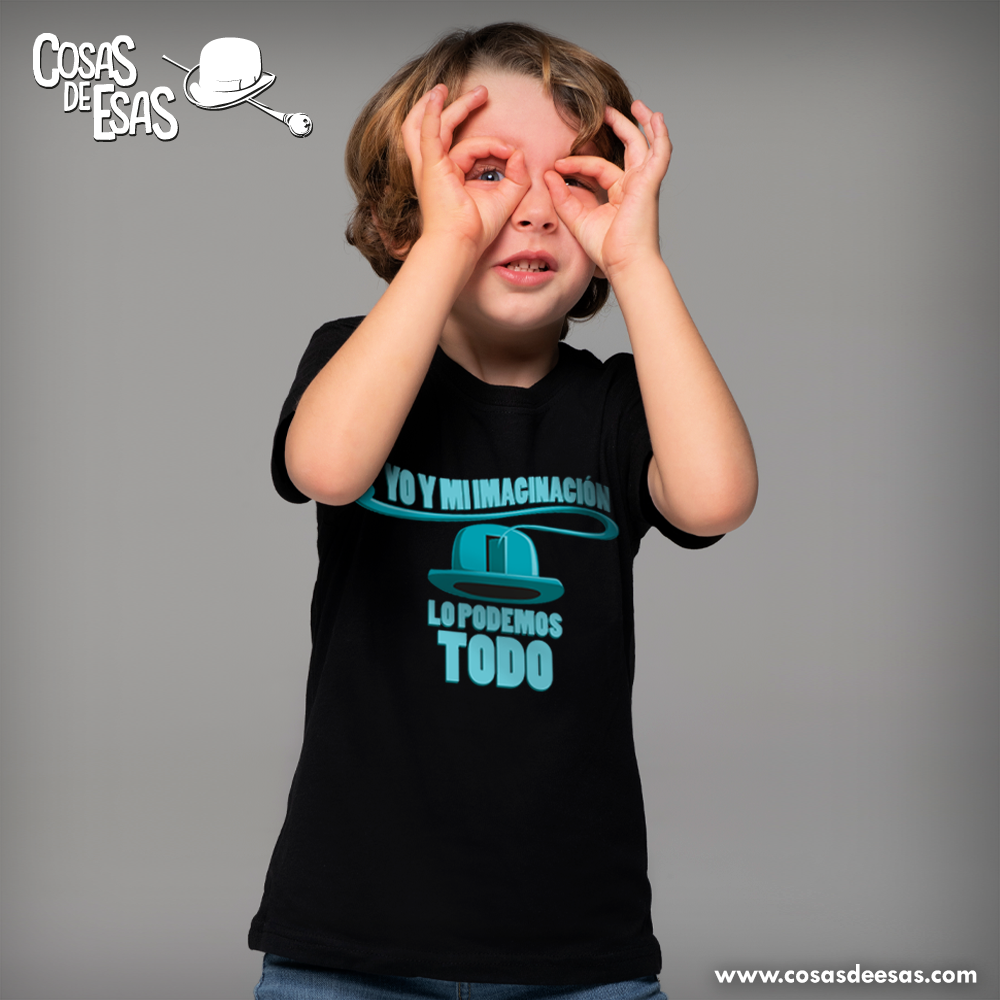 Yo y mi imaginación Camiseta de niño/a