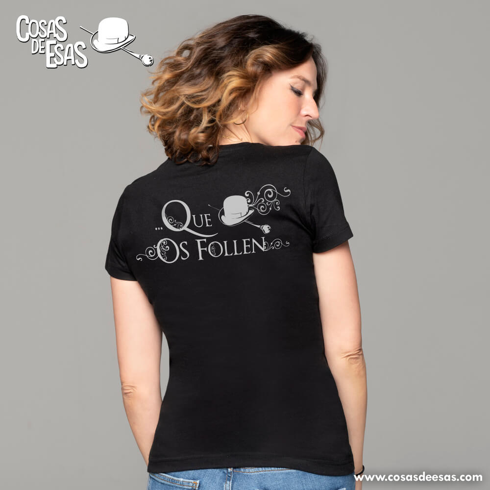 Con mis mejores deseos... Camiseta de mujer