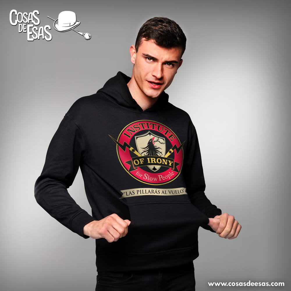 Institute of irony Hoodie de hombre
