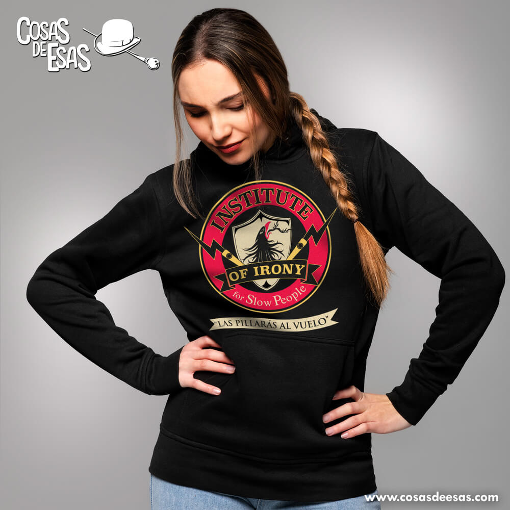 Institute of Irony Hoodie de mujer
