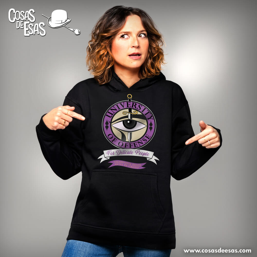University of Offense Hoodie de mujer