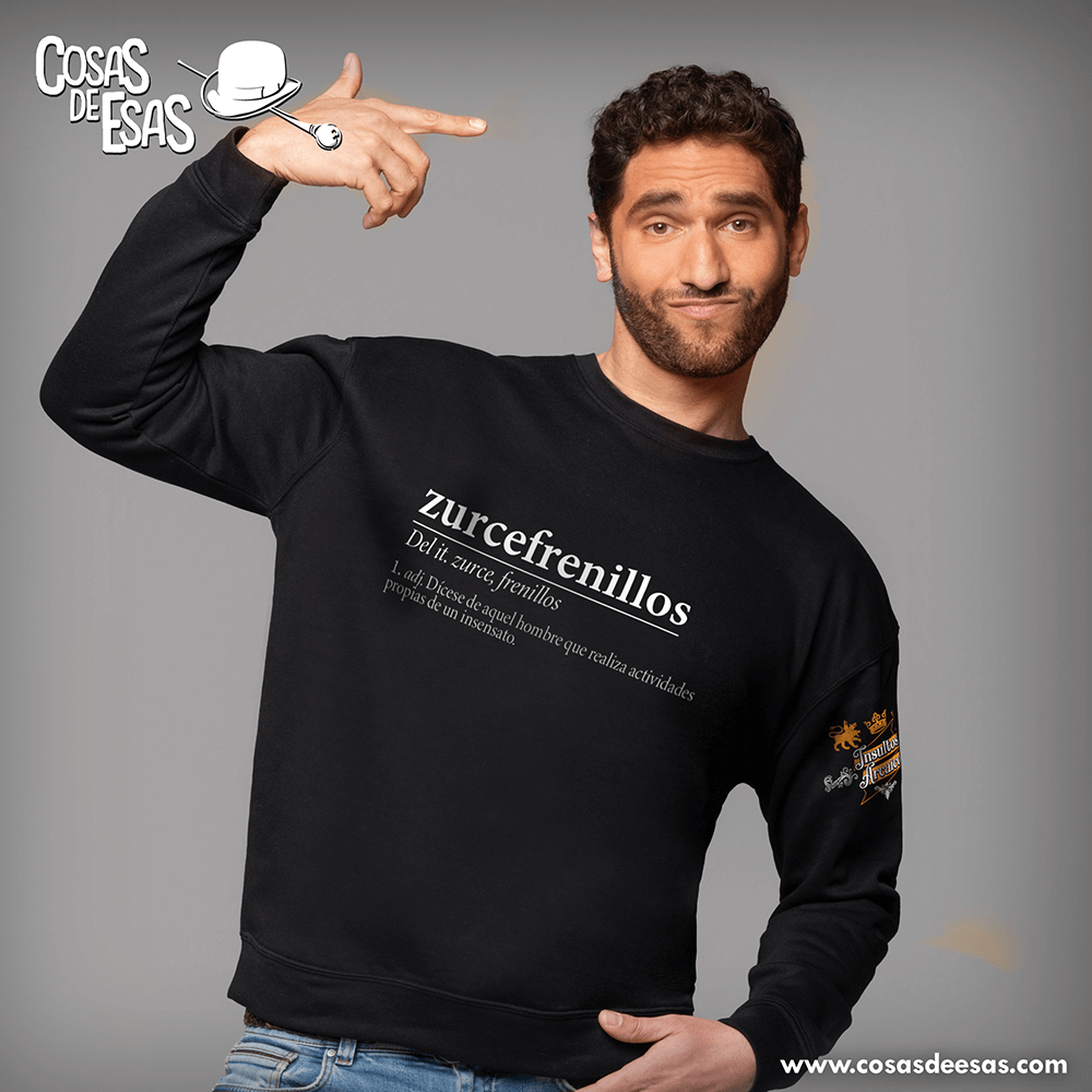 Zurcefrenillos Sudadera hombre