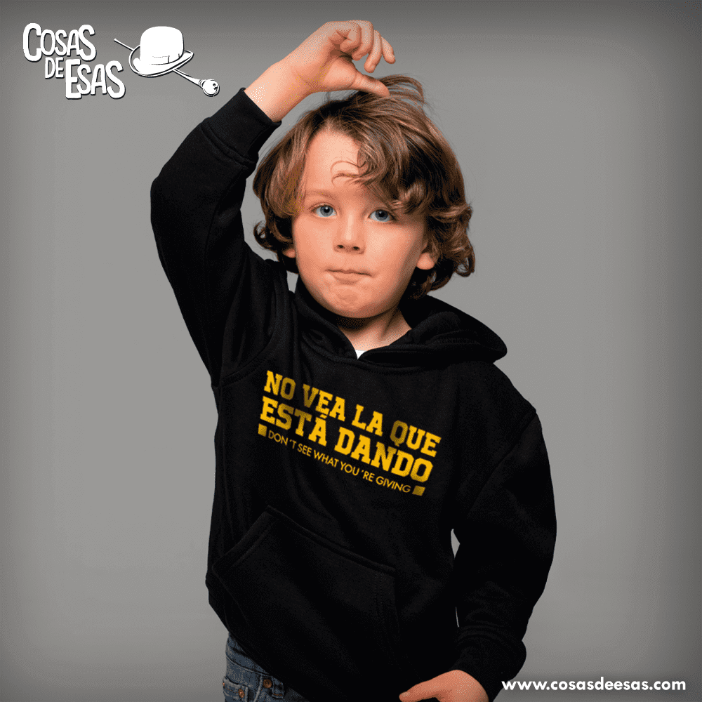 No vea la que está dando Hoodie de niño/a