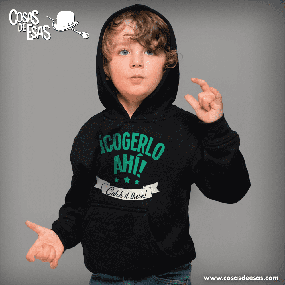 Cogerlo ahí!! Hoodie de niño/a