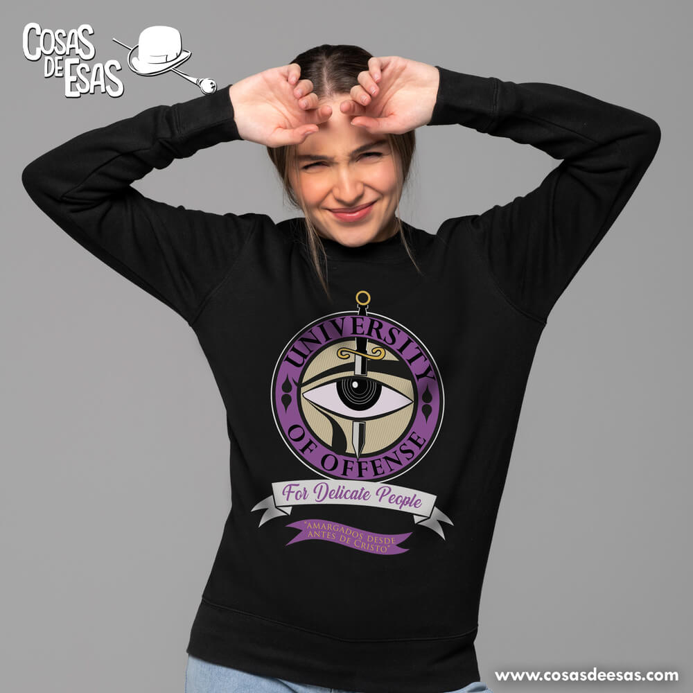 University of Offense Sudadera de mujer