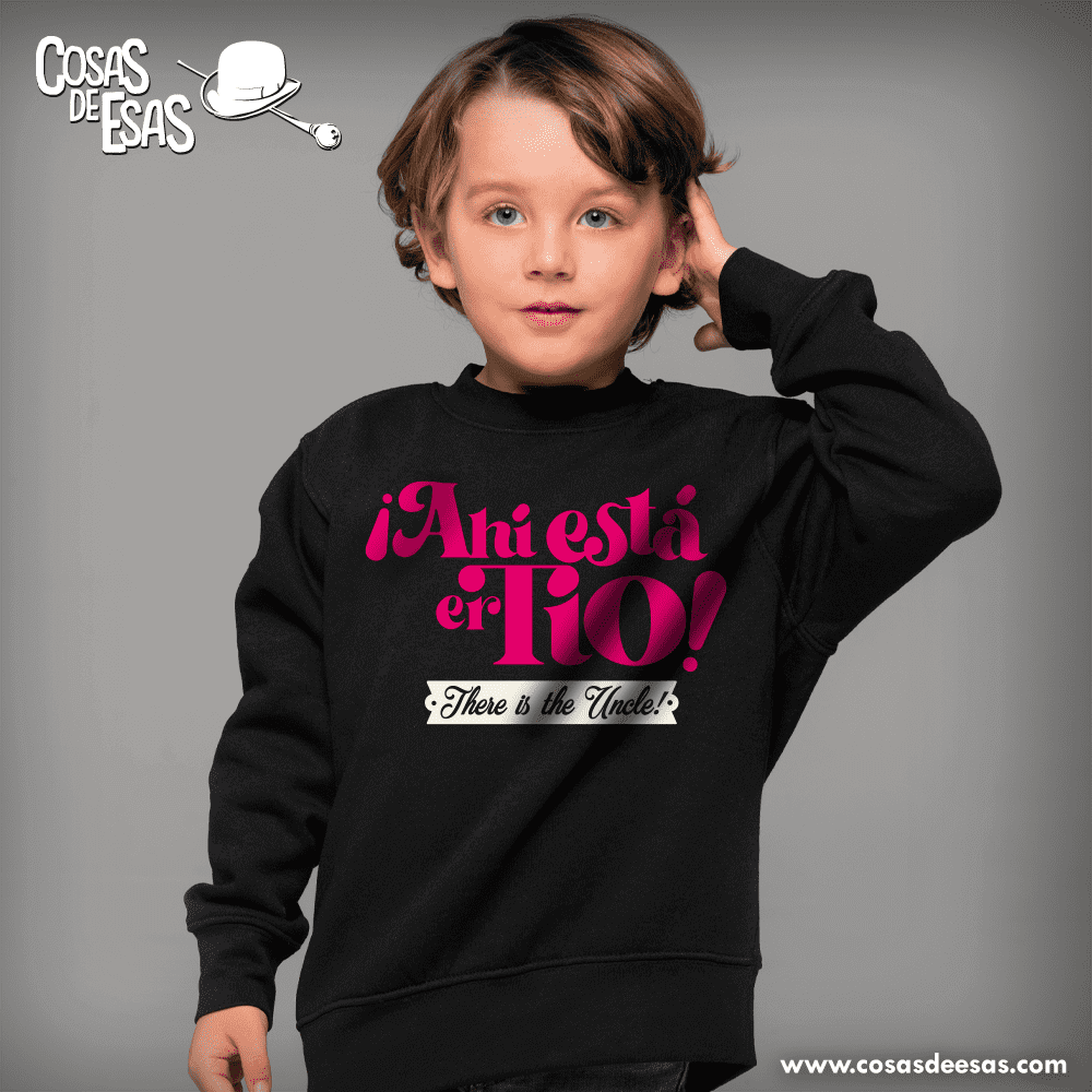 ¡Ahí está er tío! Sudadera de niño/a