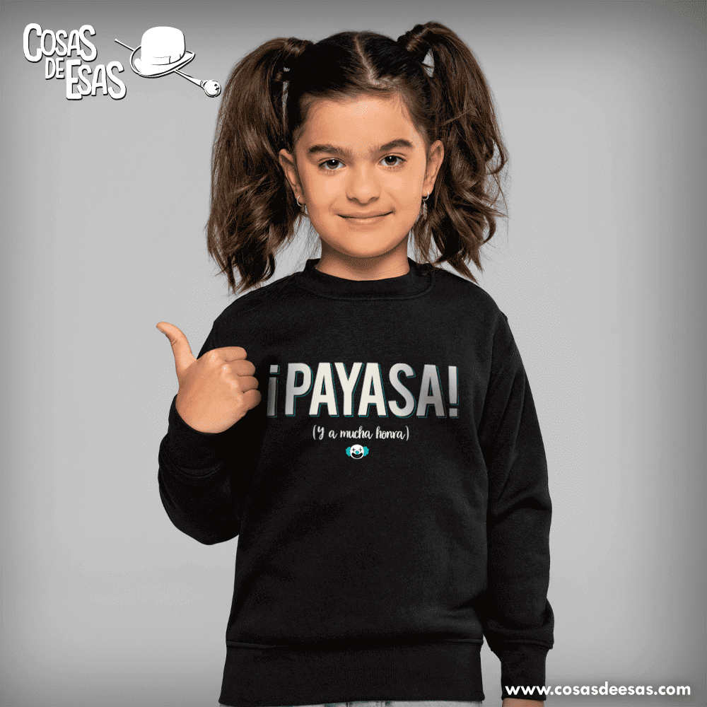 Payasa Sudadera de niña