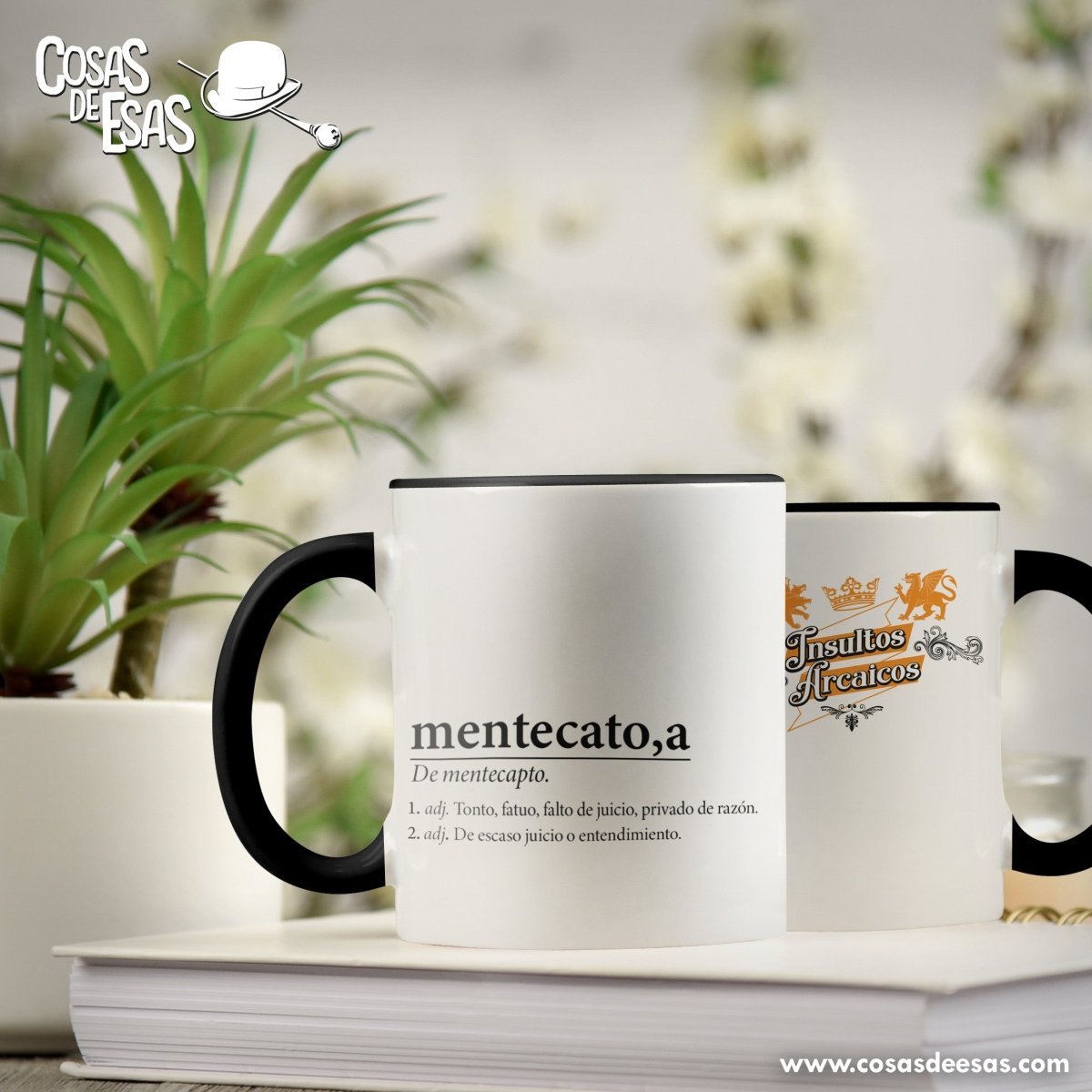 Taza Mentecato/a - Cosas de Esas