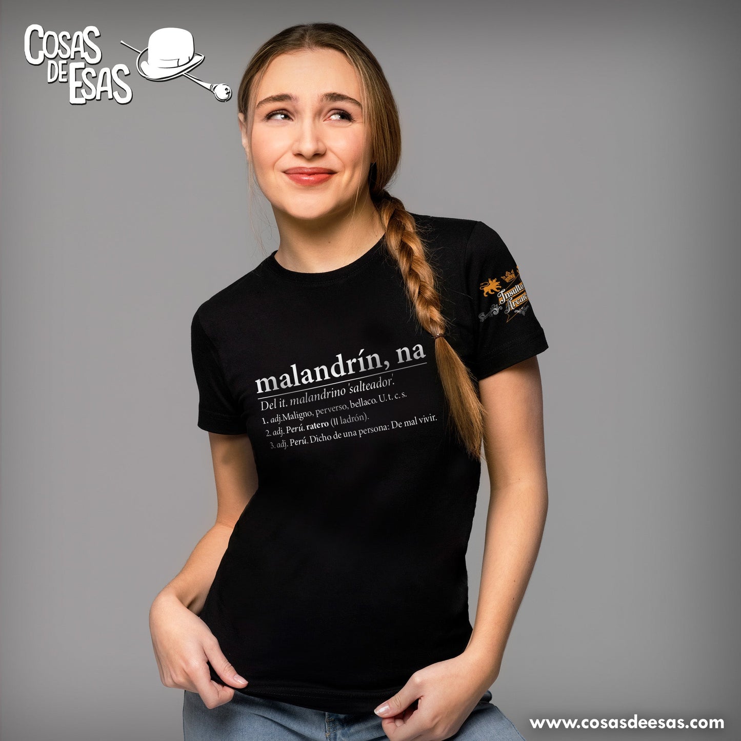 Promo Juego de los Insultos Arcaicos + Camiseta Mentecato/a