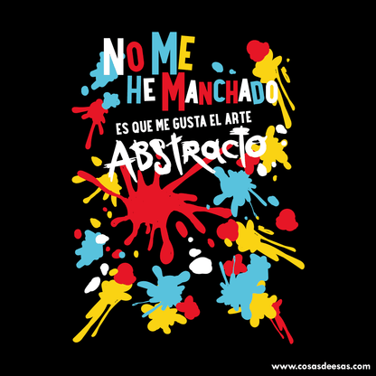 No me he manchado, es que me gusta el arte abstracto Hoodie de niño/a