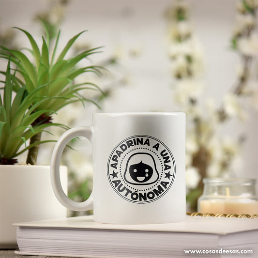 Apadrina un autónoma Taza