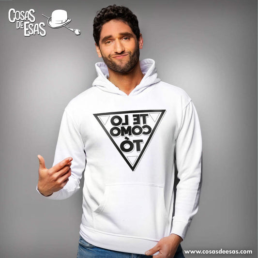 Te lo como tó Hoodie de hombre