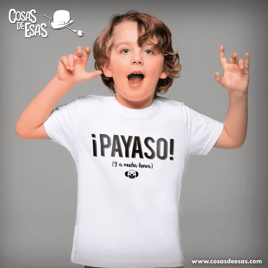 Payaso Camiseta de niño