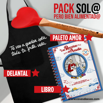 Pack San Solterín SOLA pero bien alimentada