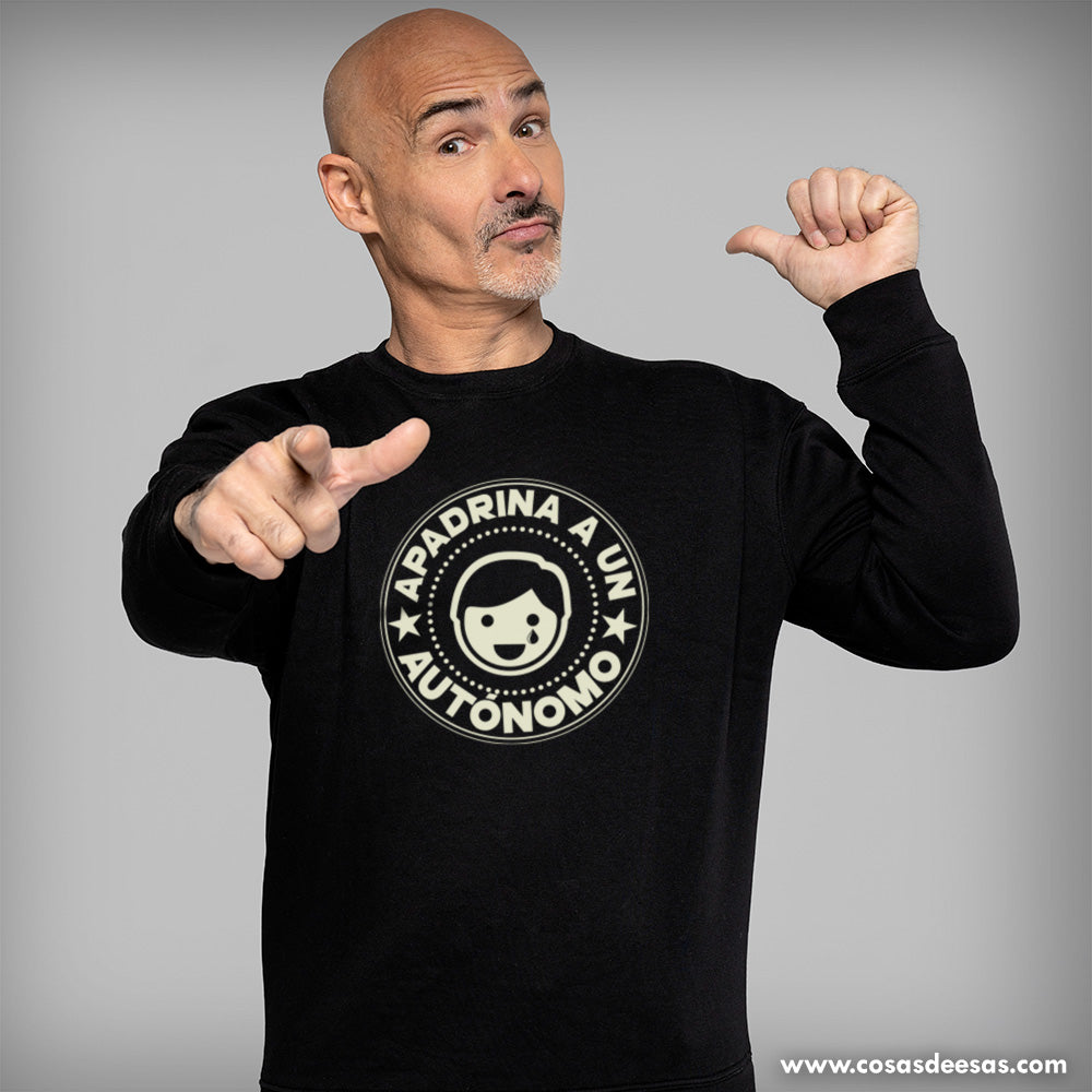 Apadrina un autónomo Sudadera hombre