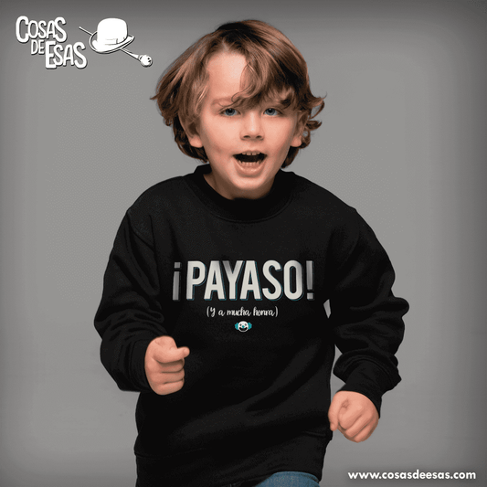 Payaso Sudadera de niño