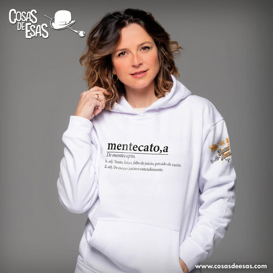 Hoodie de Mujer Mentecato/a - Cosas de Esas