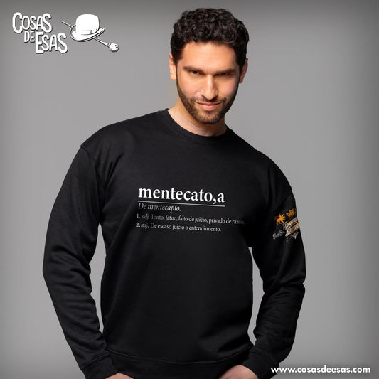 Sudadera de Hombre Mentecato/a - Cosas de Esas