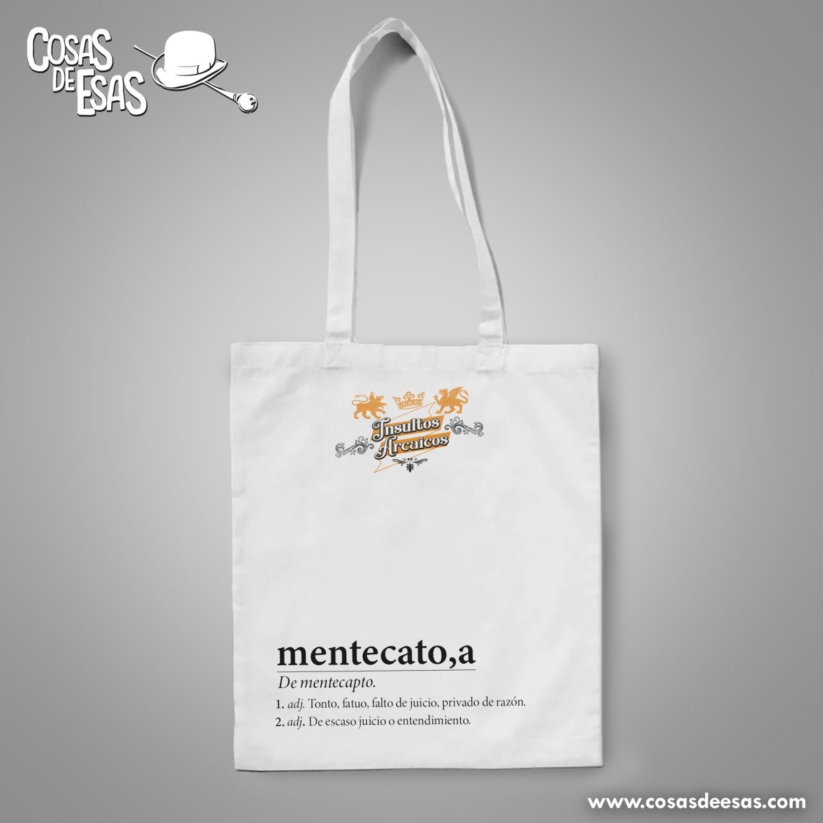 Tote Bag Mentecato/a - Cosas de Esas